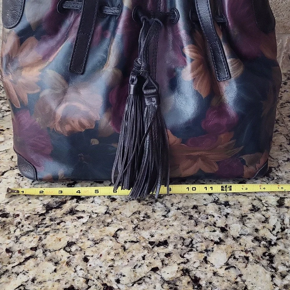 Patricia Nash Witney Shoulder Bag Tote Peruvian Painting - Picture 6 of 12